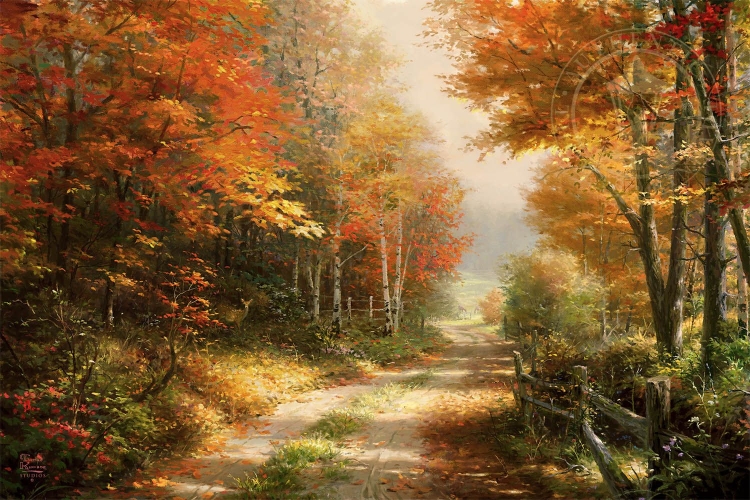 Художник Graham Gercken осень