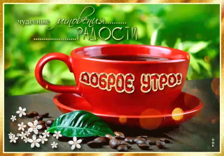 Нежного утра и хорошего дня