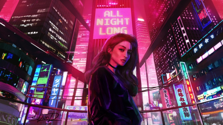 Ева Пауль Cyberpunk 2077
