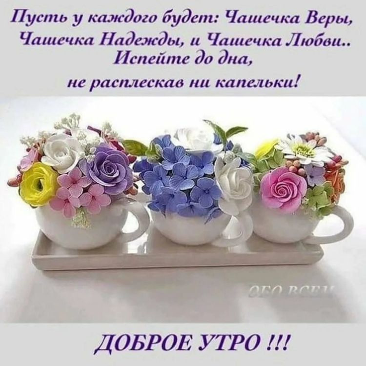 Доброе утро субботы