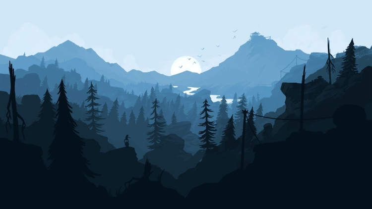 Фон Firewatch 4k