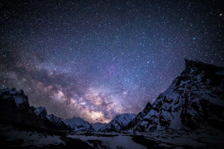 Звездное небо Milky way Галактика