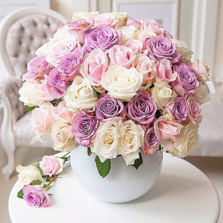Красивые букеты роз с днем рождения
