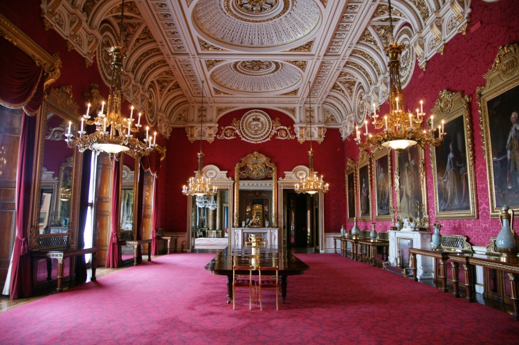 Букингемский дворец в лондоне внутри