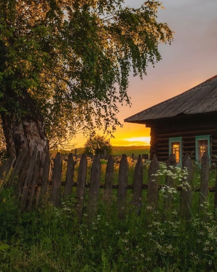 Деревня красоты Пермский край