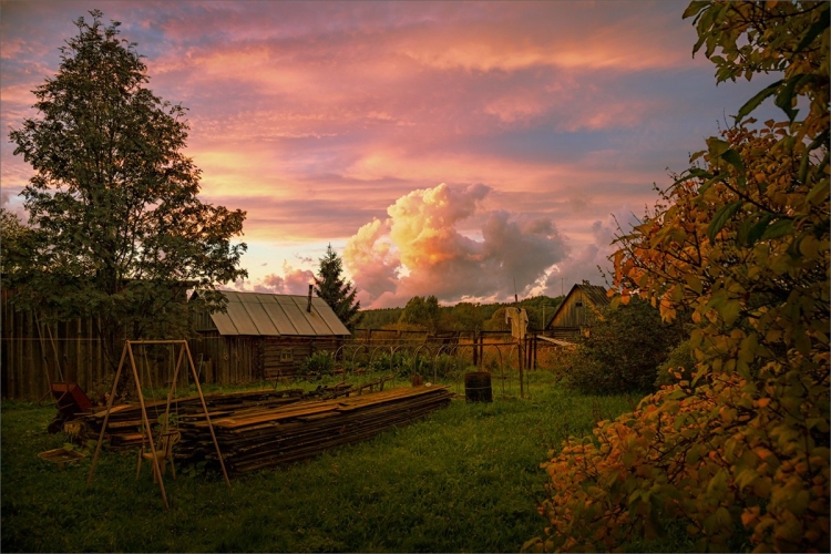 Природа деревня