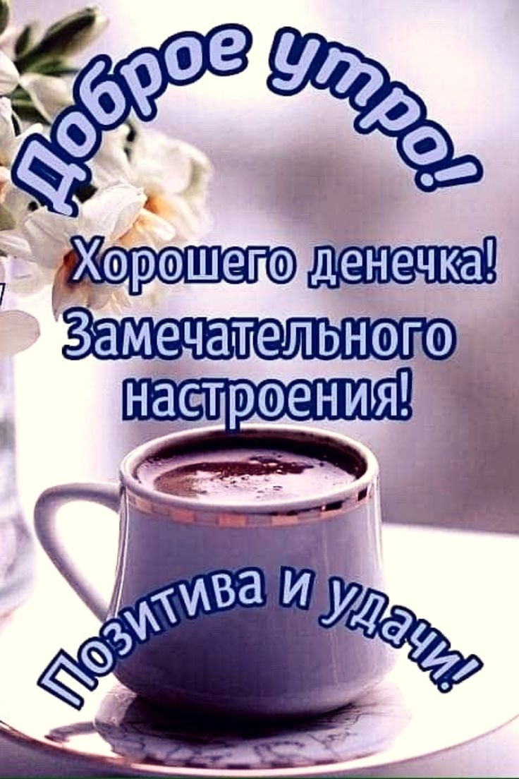 Хорошего настроения и удачного дня цветы