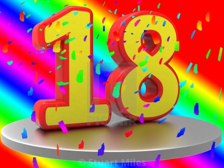 Поздравление с 18 летием парню
