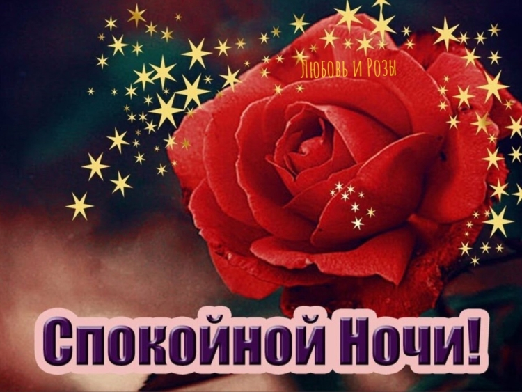 Спокойной ночи красавица