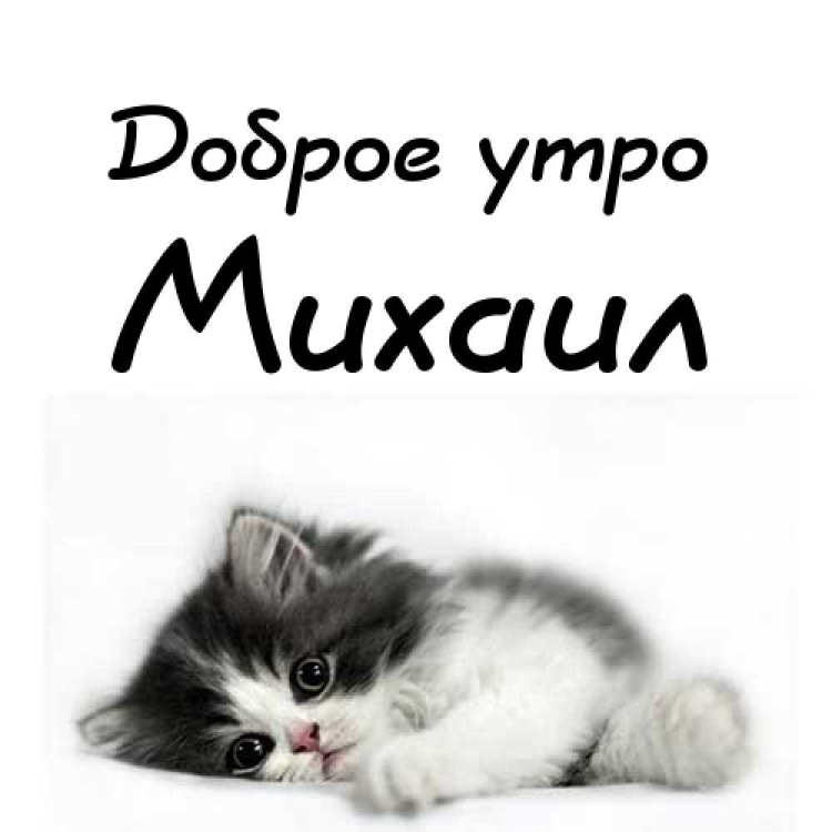 Доброе утро милашка