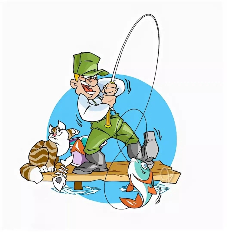 Дед Мороз Рыбак