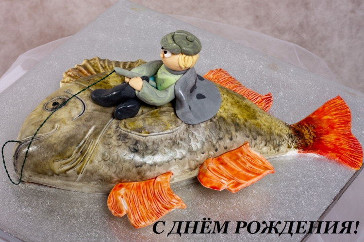 Забавные иллюстрации рыбалка