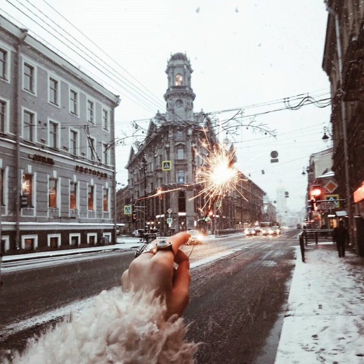 Новогодний Санкт-Петербург