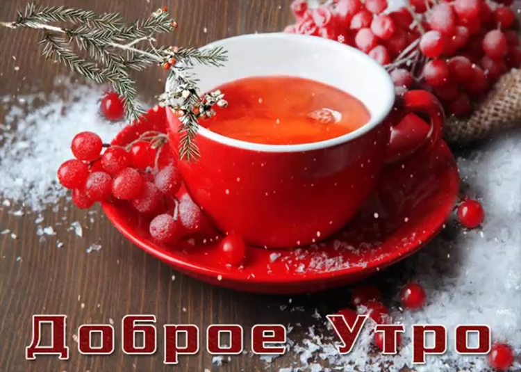 Доброе зимнее декабрьское утро