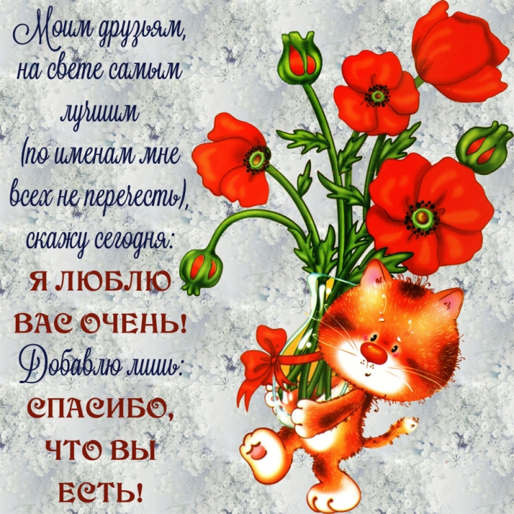 Приветствия и пожелания открытки на каждый день