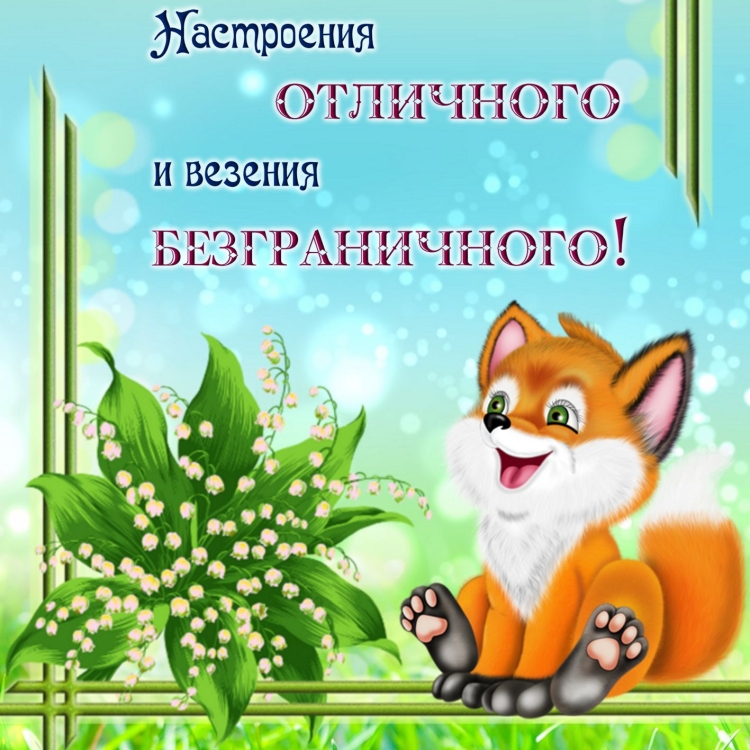 Успехов и отличного настроения