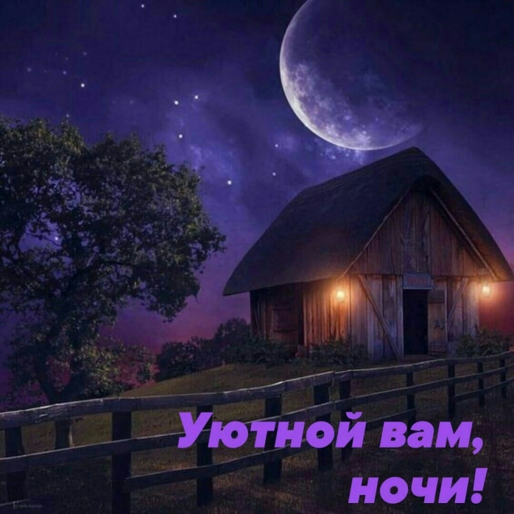 Поздравление спокойной ночи