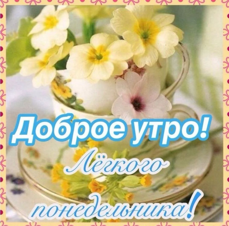 Пожелания на понедельник