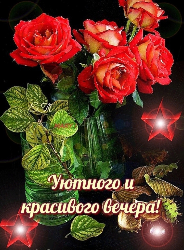 Вечерние цветы для тебя