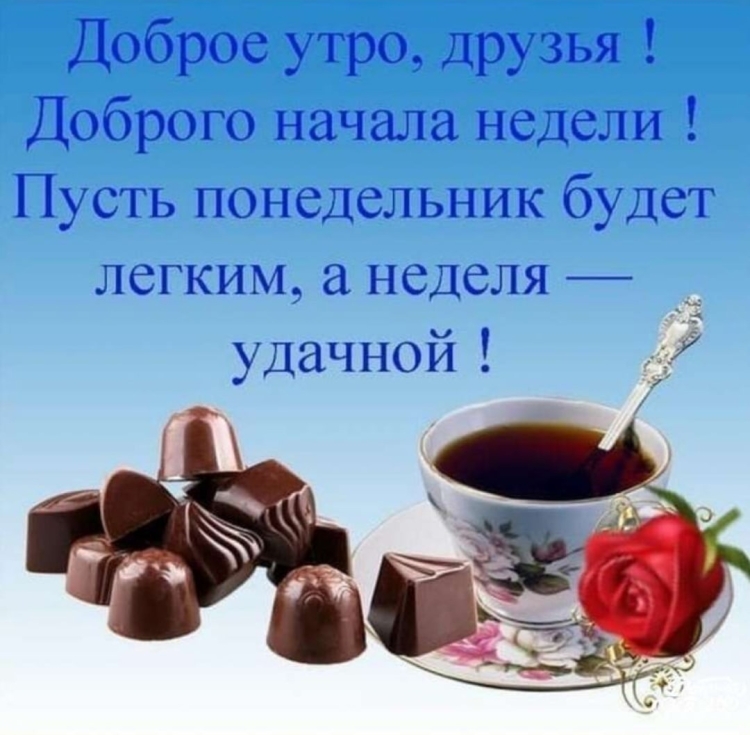 С добрым утром понедельника