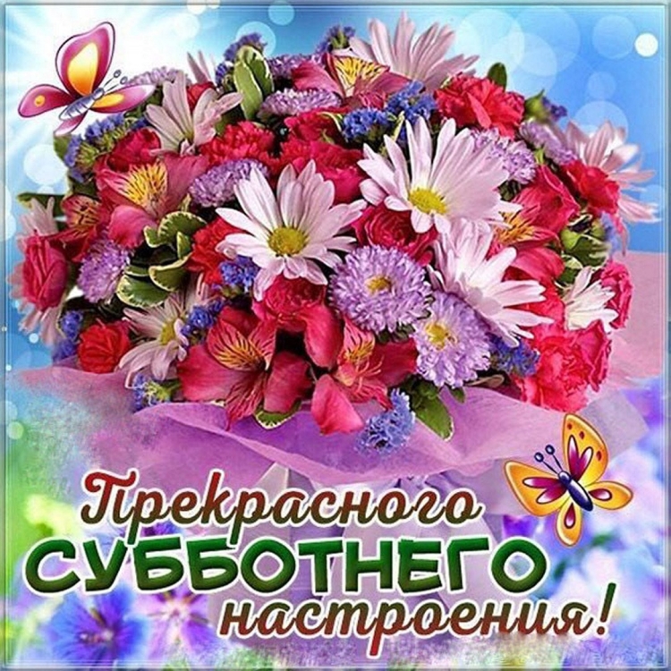 Хорошей субботы и отличного настроения