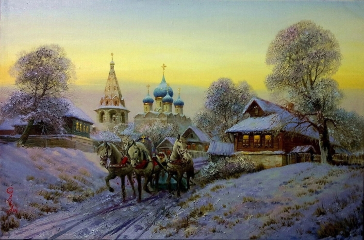 Старые открытки с Рождеством