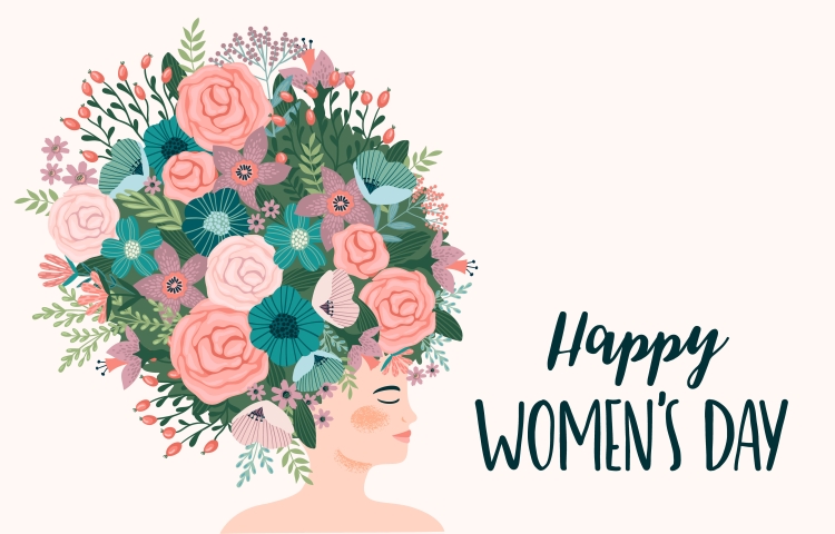 Международный женский день открытки