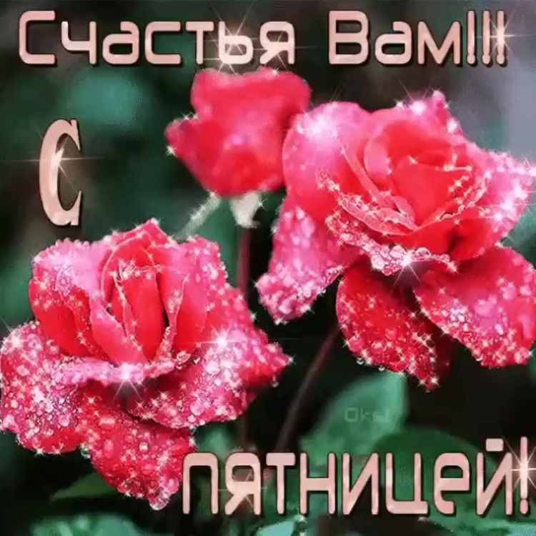 С пятницей стильные открытки