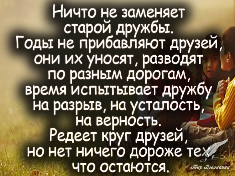 Цитаты про дружбу