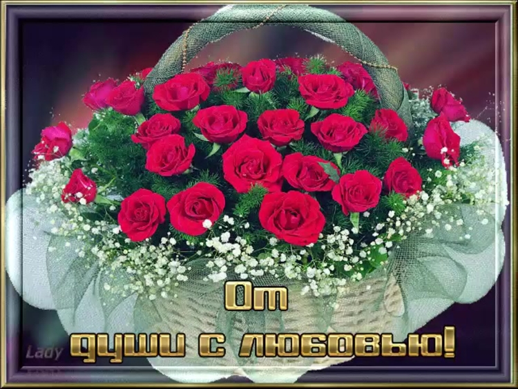 Корзина суветами на снегу