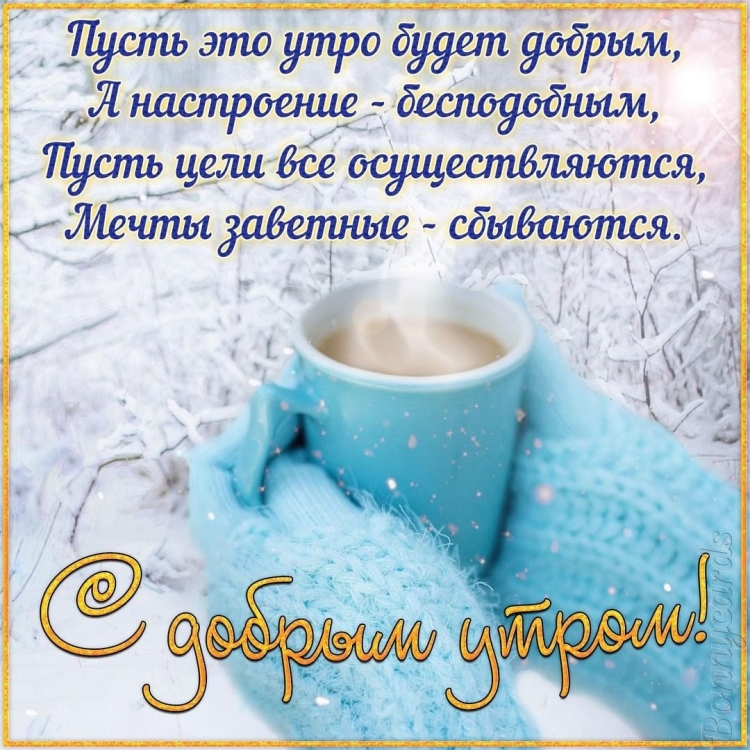 С добрым зимним утром