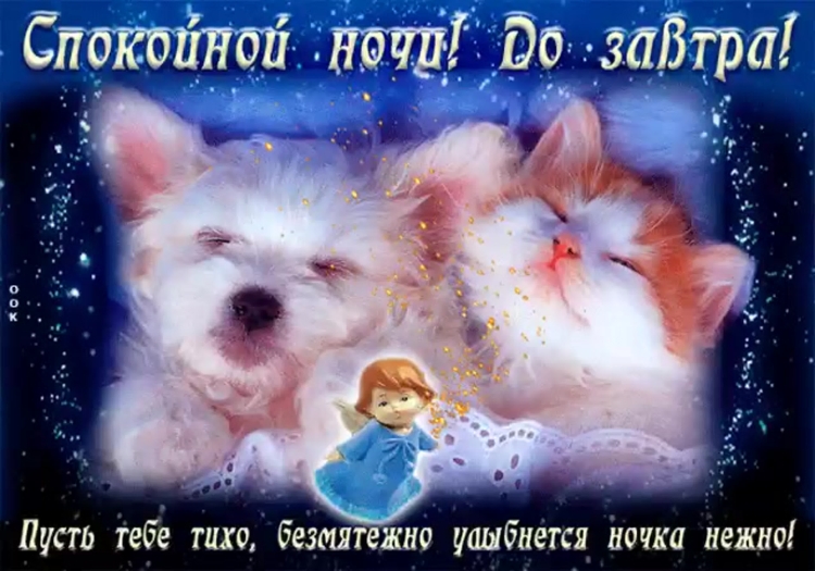 Пожелания спокойной ночи дочке