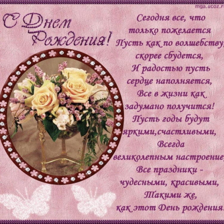 Открытки с днём рождения с ромашками