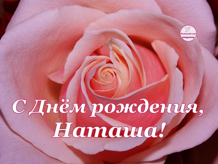 С днем рождения Наташа здоровья