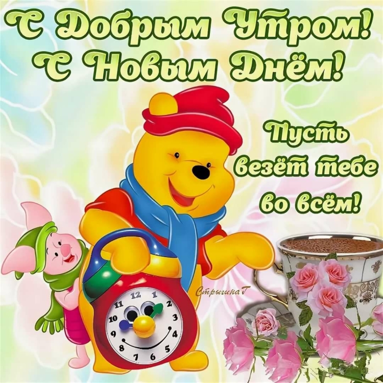 Гифки с добрым утром прикольные