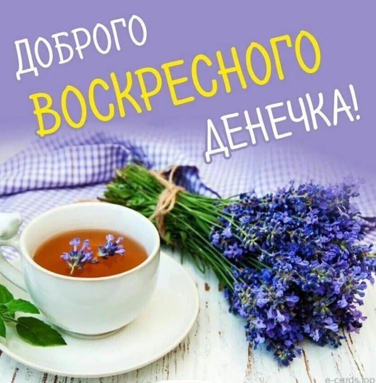 Открытки с добрым утром воскресенья