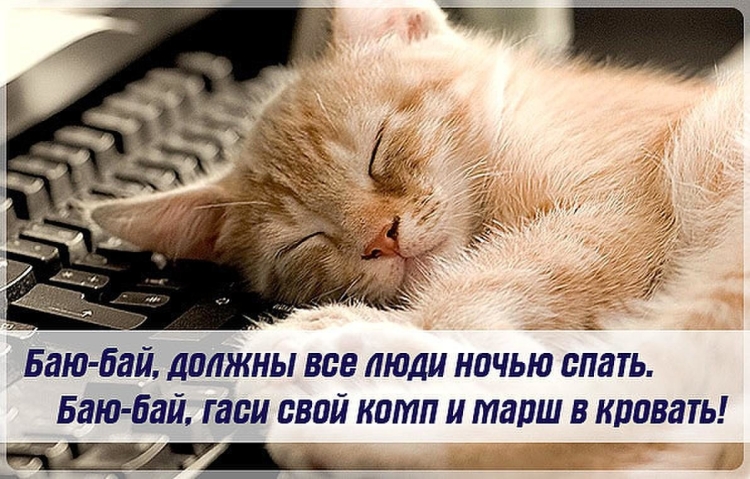 Спокойной ночи
