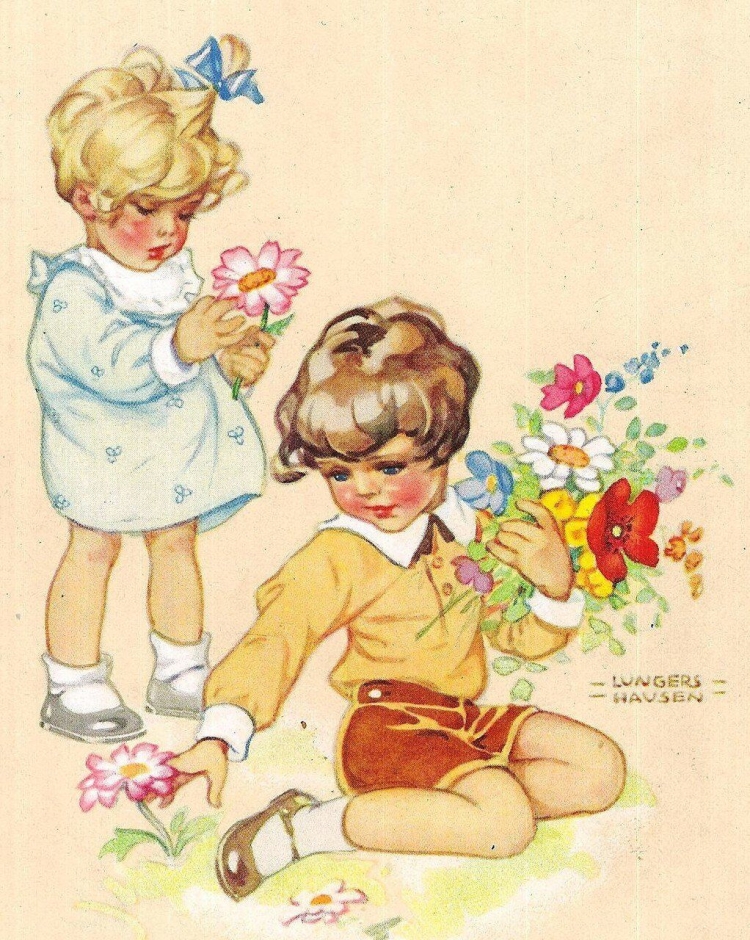 Старинные немецкие открытки