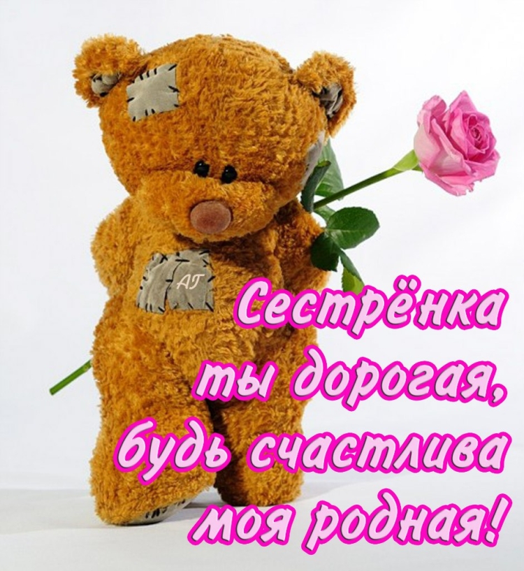 Поздравления с днём рождения сестре