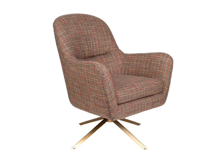 Кресло котн Textile Brown