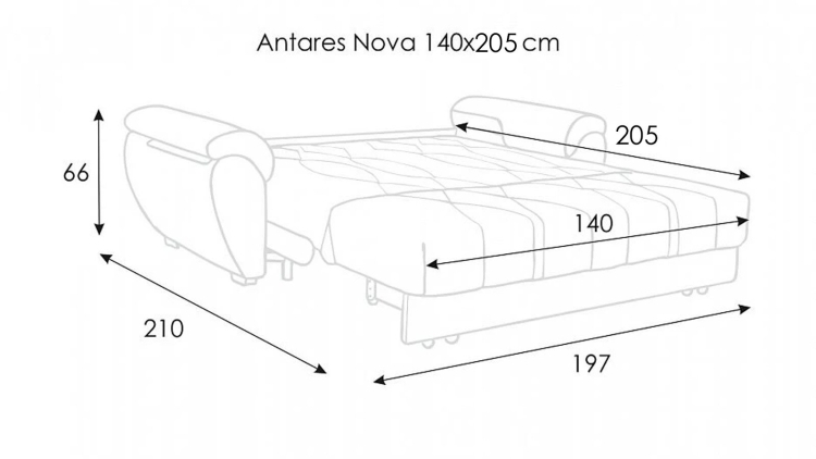 Диван Аскона Antares Nova Casanova