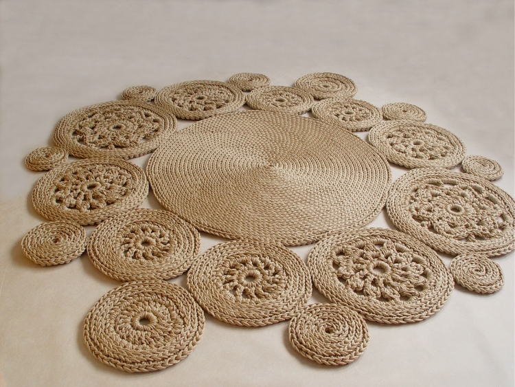 Коврик из шпагата