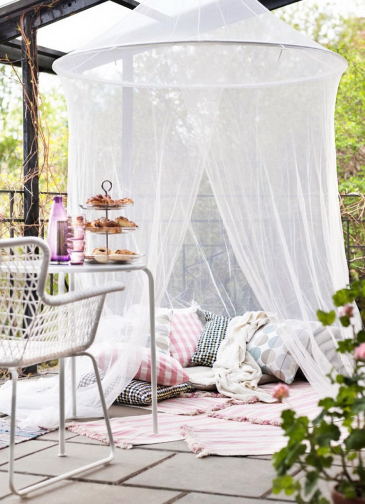 Кровать с балдахином ikea Veranda