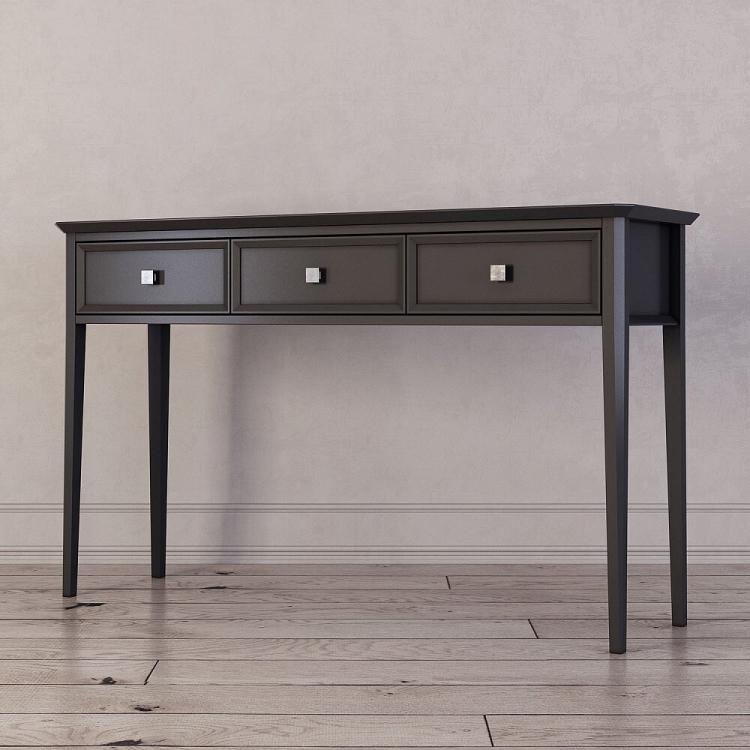 Консоль c тремя ящиками Ellington черного цвета IMR-810285