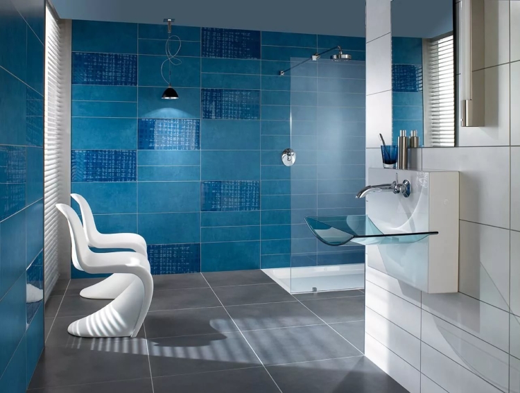 Плитка синяя Villeroy Boch