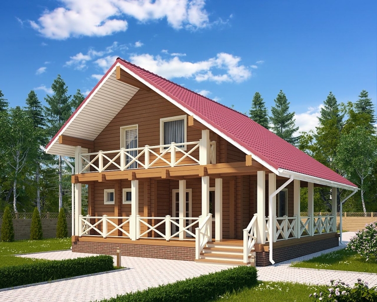 Терем из бруса