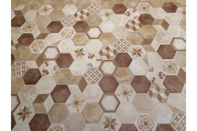Керамогранит marca Corona Terra Mix Decori