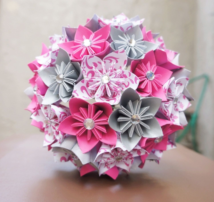 Шар Kusudama оригами
