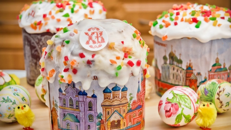 Самые красивые куличи на Пасху