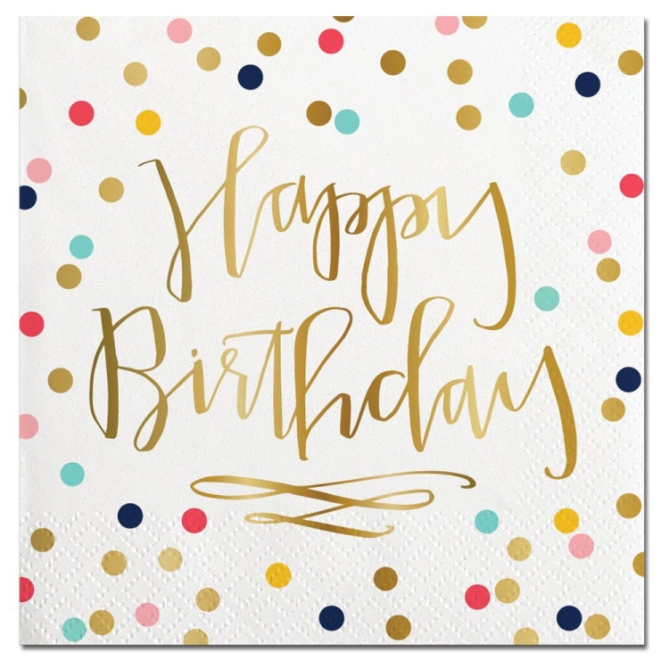 Happy Birthday стильные открытки